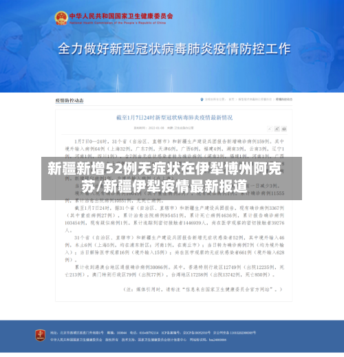 新疆新增52例无症状在伊犁博州阿克苏/新疆伊犁疫情最新报道-第3张图片