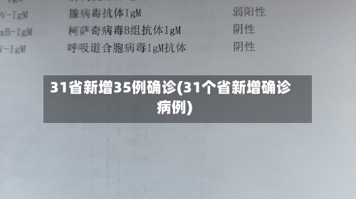 31省新增35例确诊(31个省新增确诊病例)