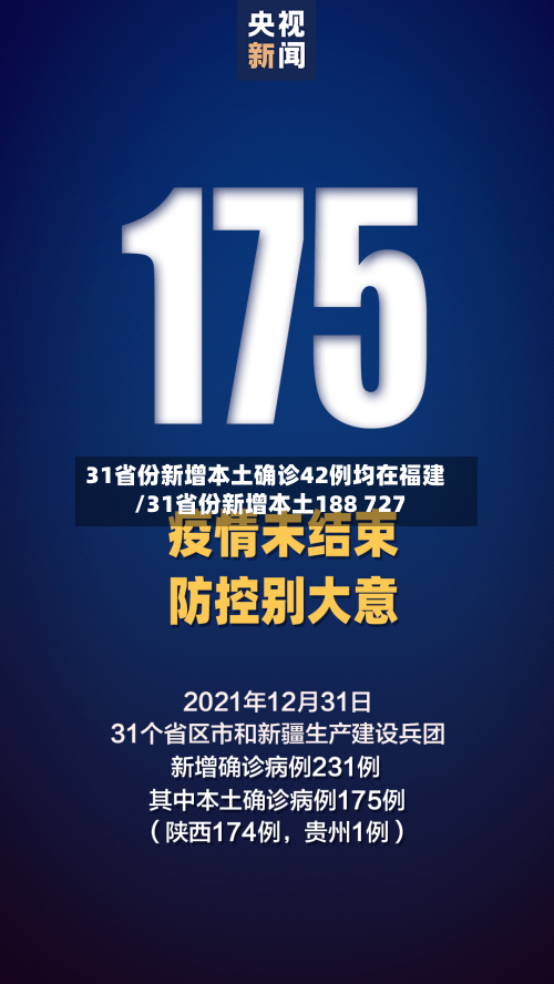 31省份新增本土确诊42例均在福建/31省份新增本土188 727-第3张图片