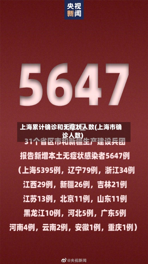 上海累计确诊和无症状人数(上海市确诊人数)-第1张图片