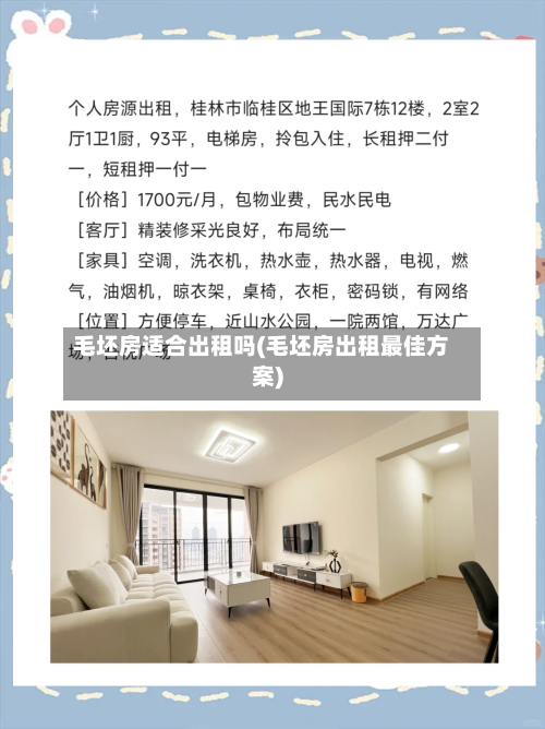 毛坯房适合出租吗(毛坯房出租最佳方案)-第2张图片
