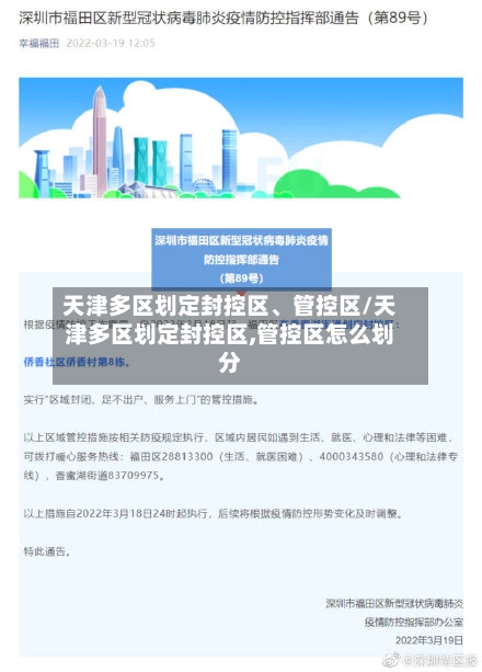 天津多区划定封控区	、管控区/天津多区划定封控区,管控区怎么划分-第2张图片