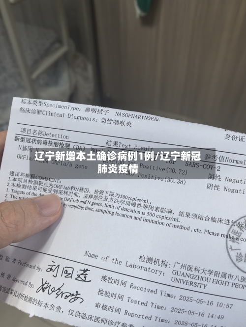 辽宁新增本土确诊病例1例/辽宁新冠肺炎疫情