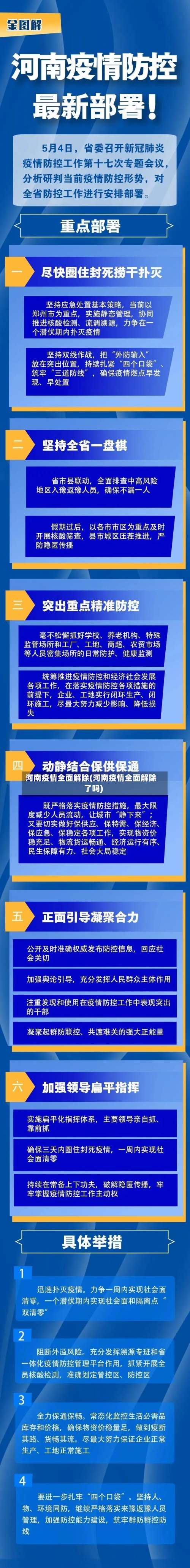 河南疫情全面解除(河南疫情全面解除了吗)