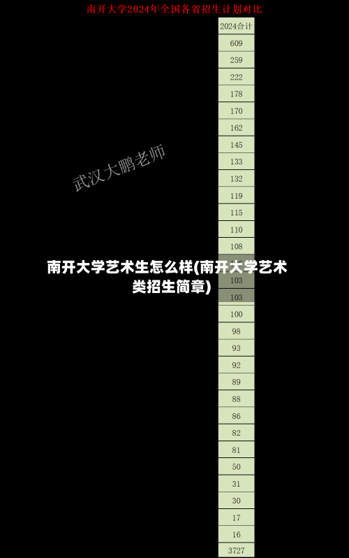南开大学艺术生怎么样(南开大学艺术类招生简章)