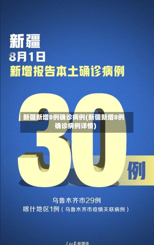 新疆新增8例确诊病例(新疆新增8例确诊病例详情)