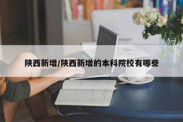 陕西新增/陕西新增的本科院校有哪些
